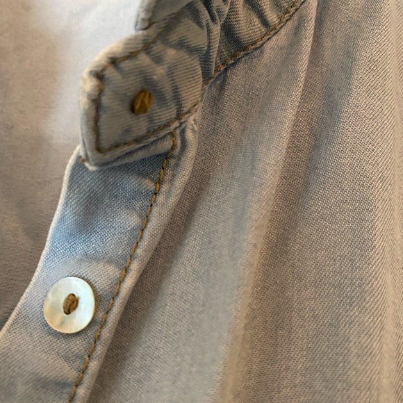 Sleeveless Denim duster - Picture 3 of 8